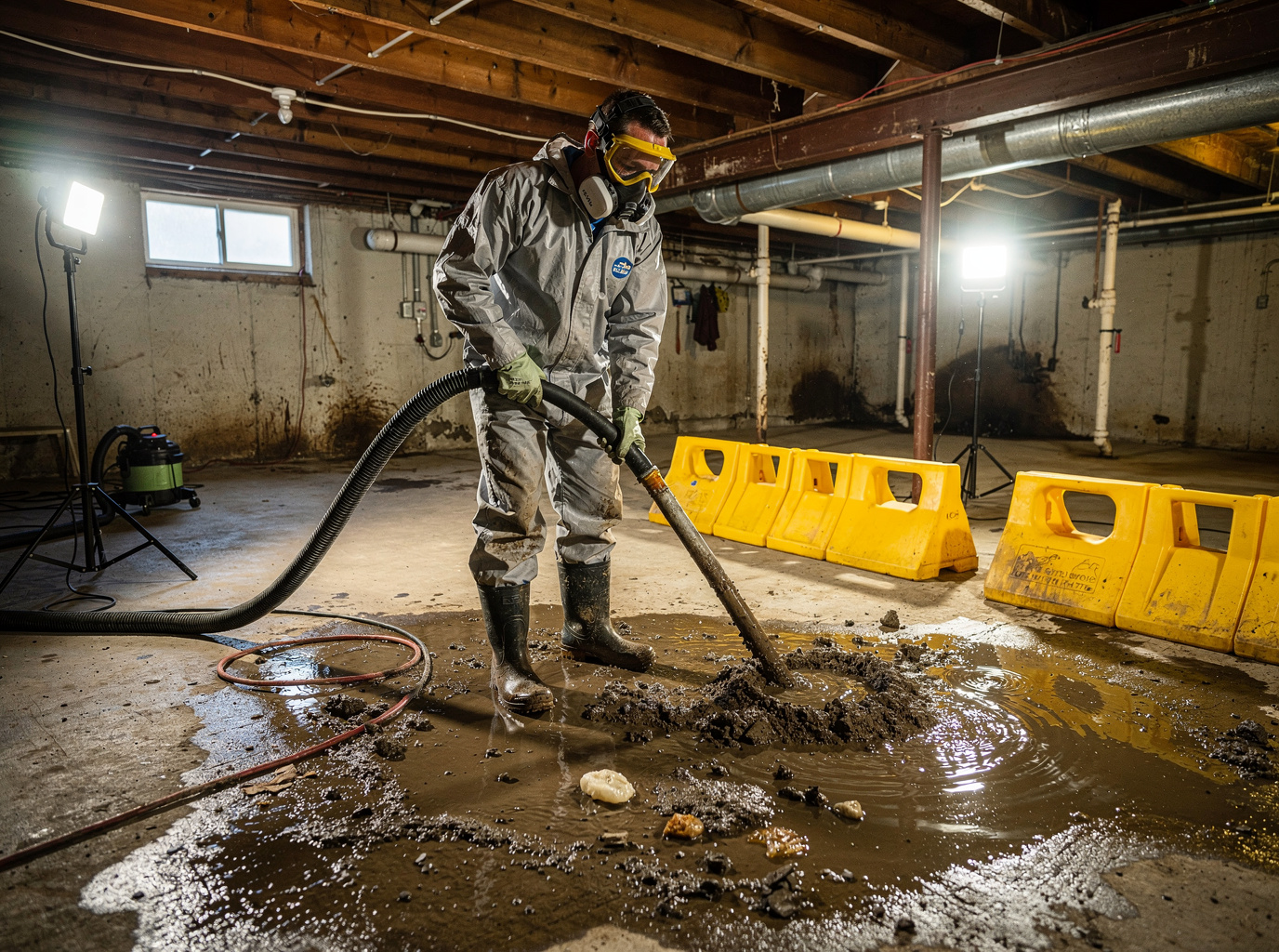 Basement Sewage Cleanup in La Crosse, WI